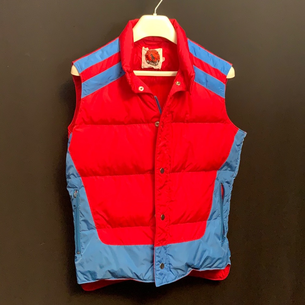 80’s Down Vest Mountain Goat by White Stag